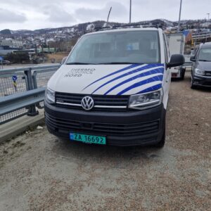 VW Transporter, motorhavari, må hentes i Harstad