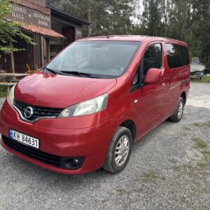Nissan NV200, 7 seter, div feil