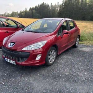 Peugeot 308, lekk i dysepakting