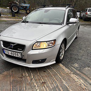 Volvo V50, varsellampe lys