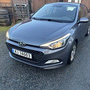 Hyundai i20, 2015 mod, Dekktrykklampe lyser, Lav bremsepedal