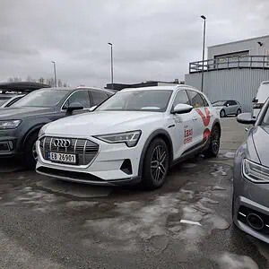 Audi e-tron55, 2020 mod, Bilen lader ikke, Har feilkode B185GME +, Må hentes snarlig i Bodø