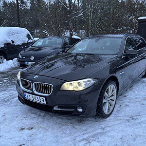 BMW 520d x drive, 4x4, Motorhavari