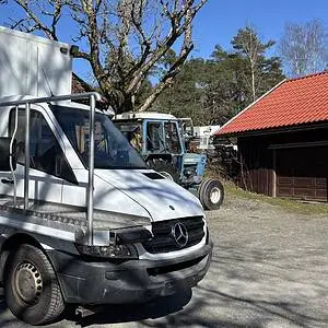 Mercedes-Benz 316 Cdi, Registrert med sorte skilt, div feil, brukt på flyplass