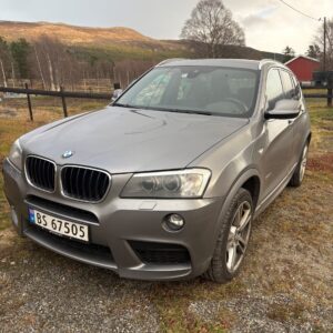 2013 BMW X3 2.0D X-Drive 163Hk Automat, Panorama. EU OK 06.27 - Må hentes i Lesja i Innlandet!